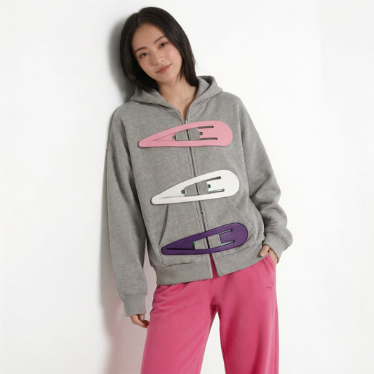 3D Big Clip Hoodie