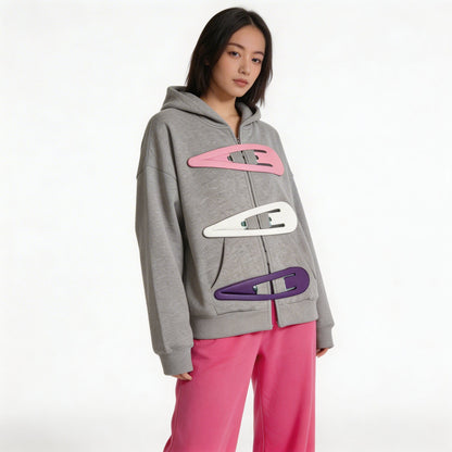 3D Big Clip Hoodie