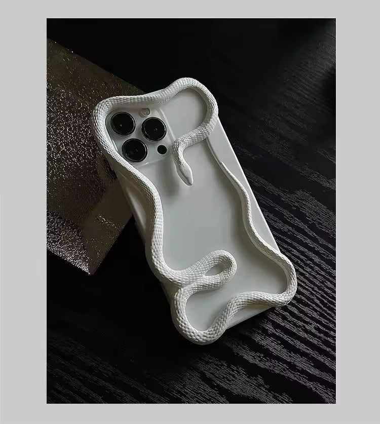 3D Snake Frame iPhone Case