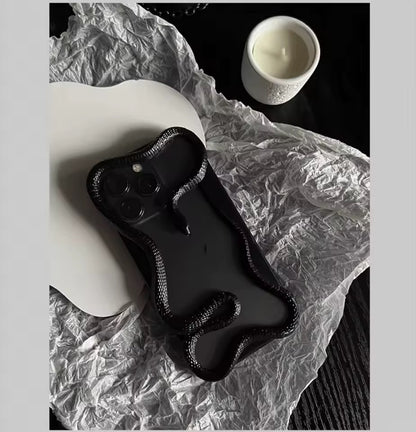 3D Snake Frame iPhone Case