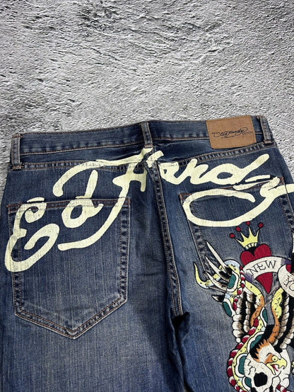 Ed Hardy NYC Graphic Jeans