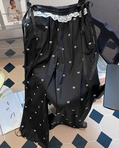 Bows & Bowknots Baggy Pants