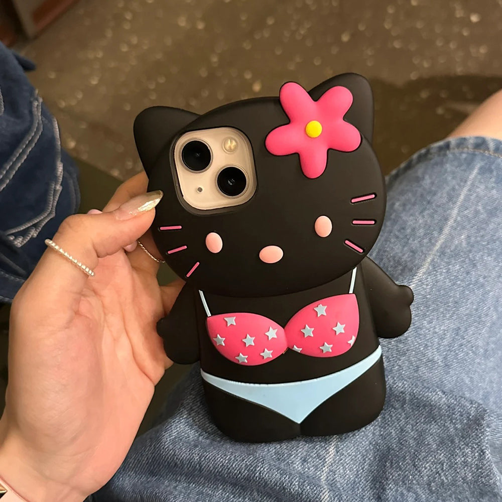 Hello Kitty Wearing Bikini iPhone Case