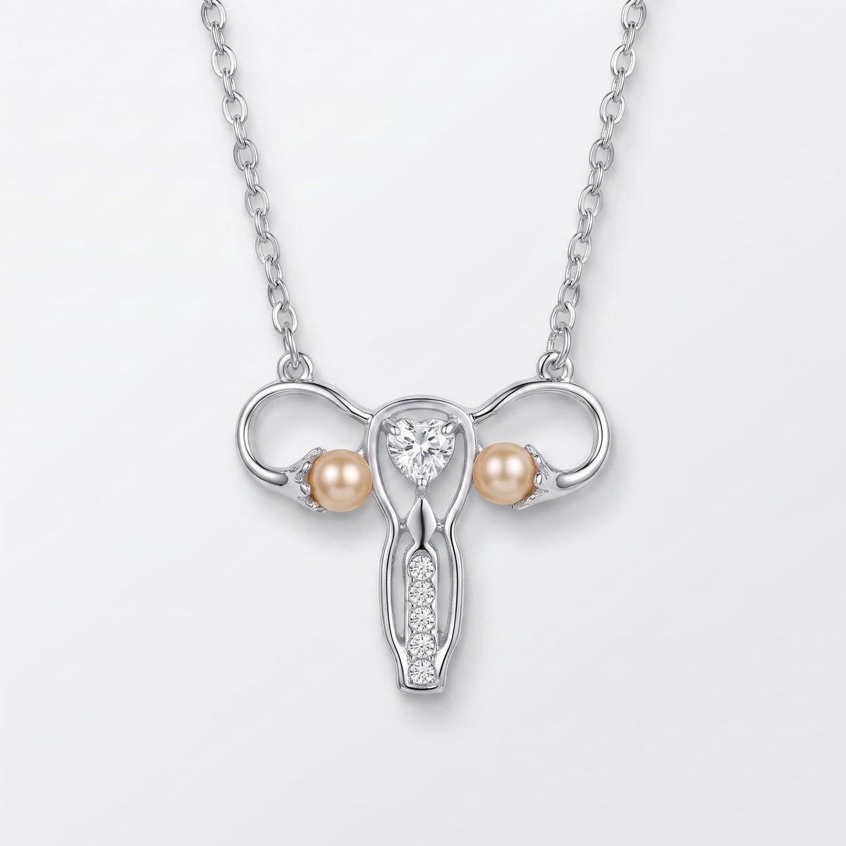 Uterus Ovary Necklace