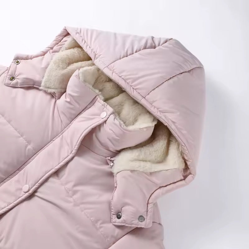 Faux Fur-Lined Puffer Jacket