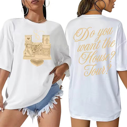 Sabrina Carpenter “House Tour” Oversized Tee