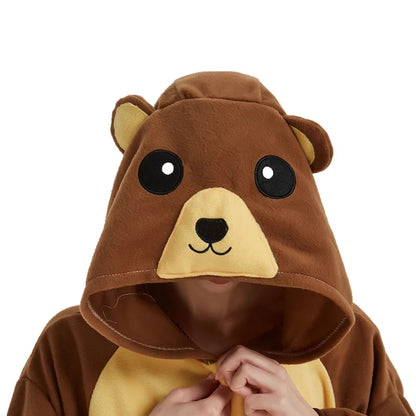 Bear Hoodie Blanket