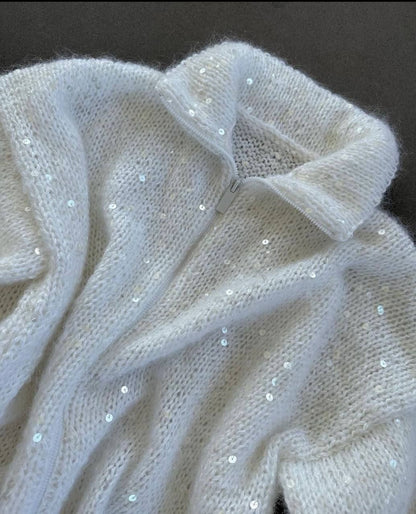 Cosmic Dust Sequin Sweater