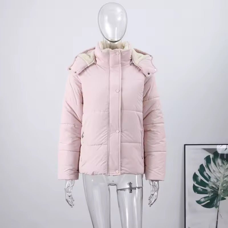 Faux Fur-Lined Puffer Jacket