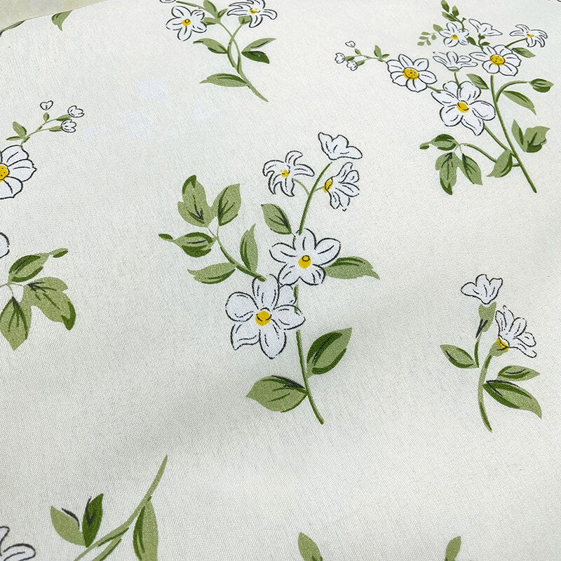 Chamomile Flower Print Bedding Set