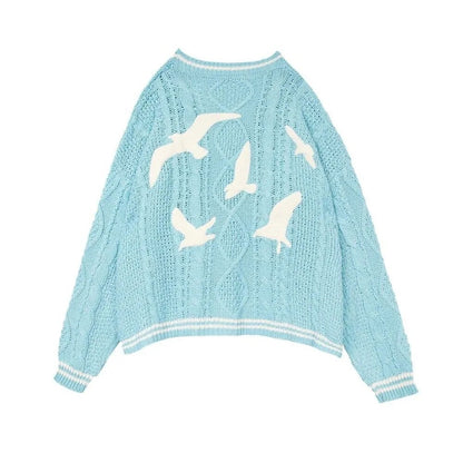 Taylor Swift '1989' Seagull Knitted Cardigan