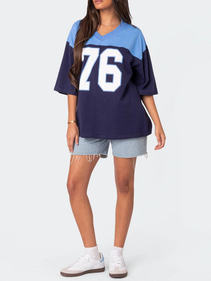 '76' Oversized T-Shirt