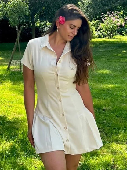 Mini Shirt Dress