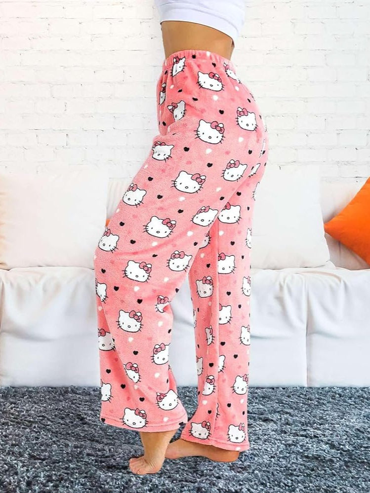 Hearts Hello Kitty Pajama Pants