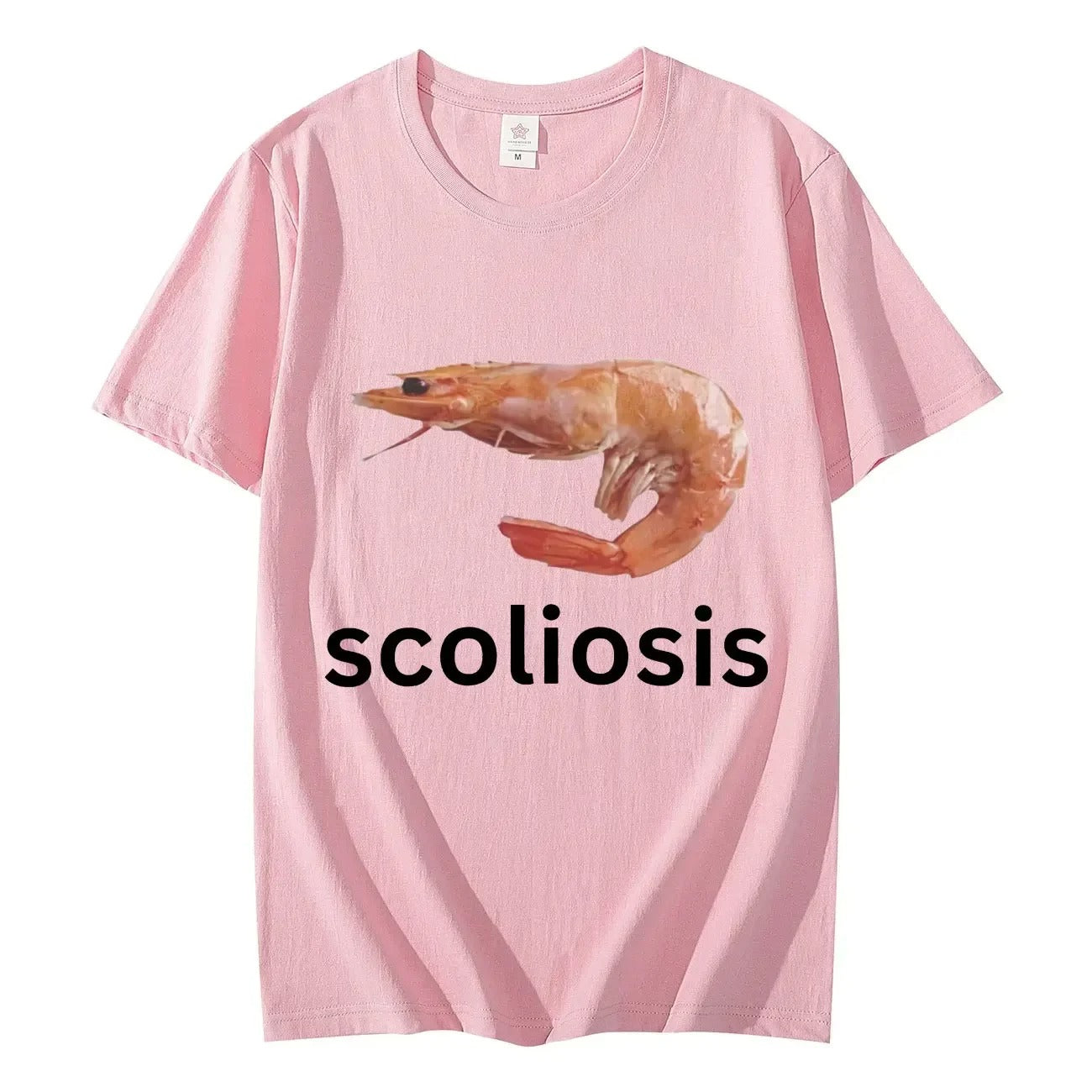 'Scoliosis' Shrimp Tee