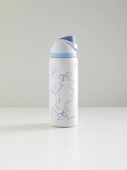 Freesip Bow Print Water Bottle