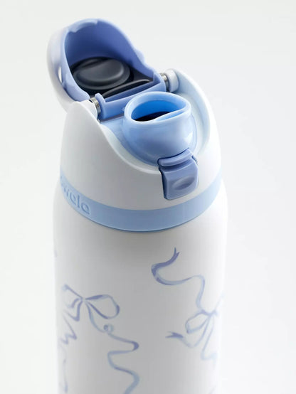 Freesip Bow Print Water Bottle