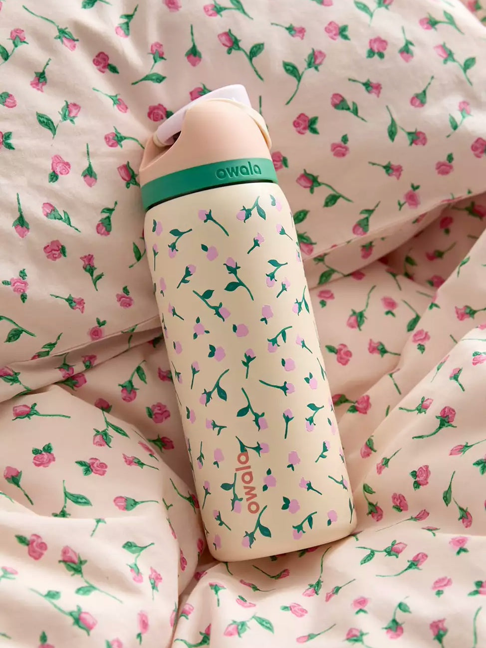 Owala Tea Time Rosebud Water Bottle