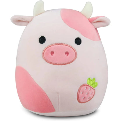 Squishmallow Strawberry Cow Plush