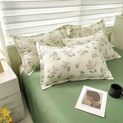 Chamomile Flower Print Bedding Set