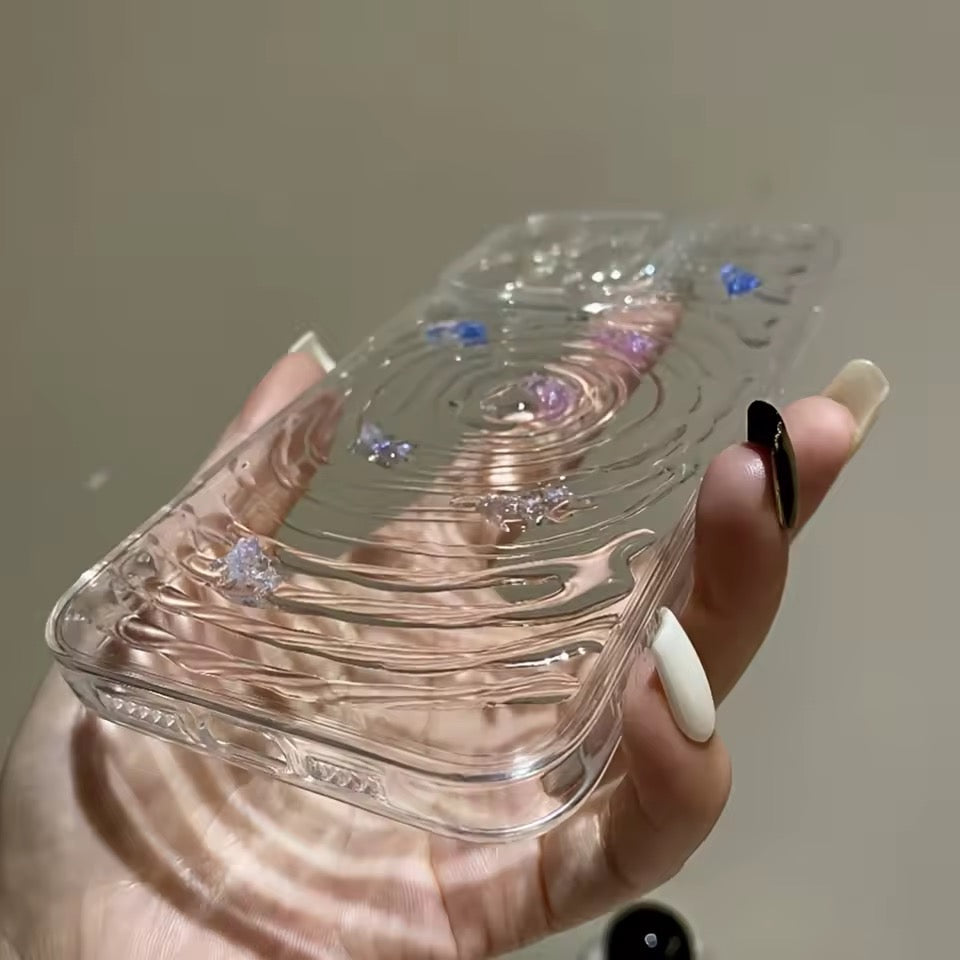 Radial Ripples iPhone Case