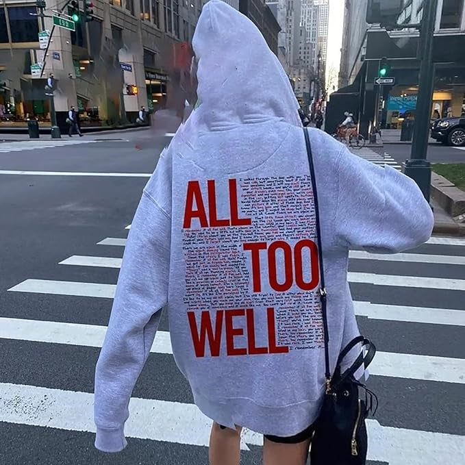 'All Too Well' Lyrics Hoodie