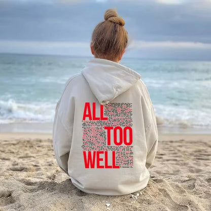 'All Too Well' Lyrics Hoodie