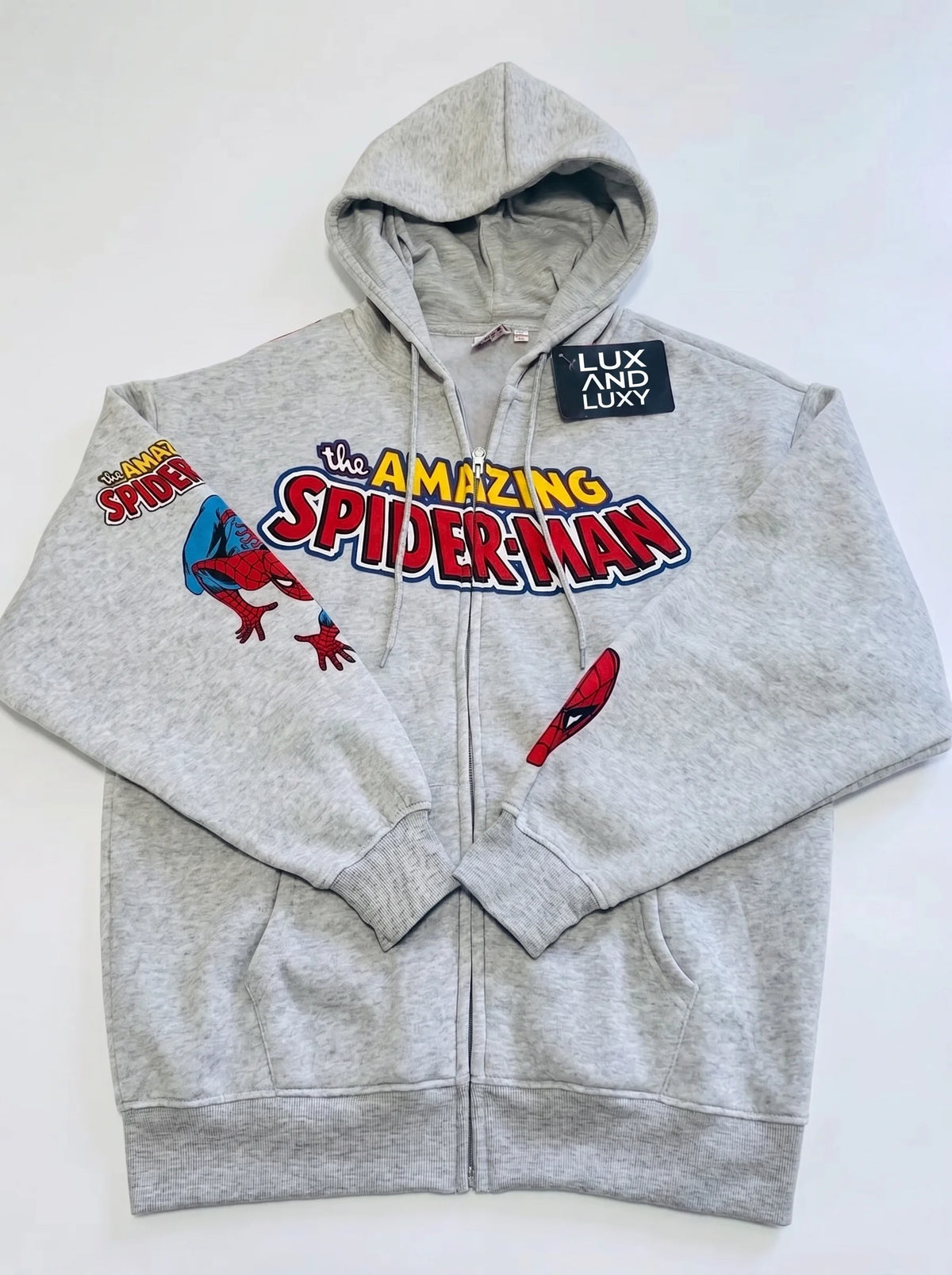 Amazing Spidey Zip-Up Hoodie