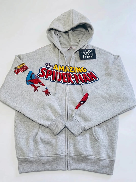 Amazing Spidey Zip-Up Hoodie