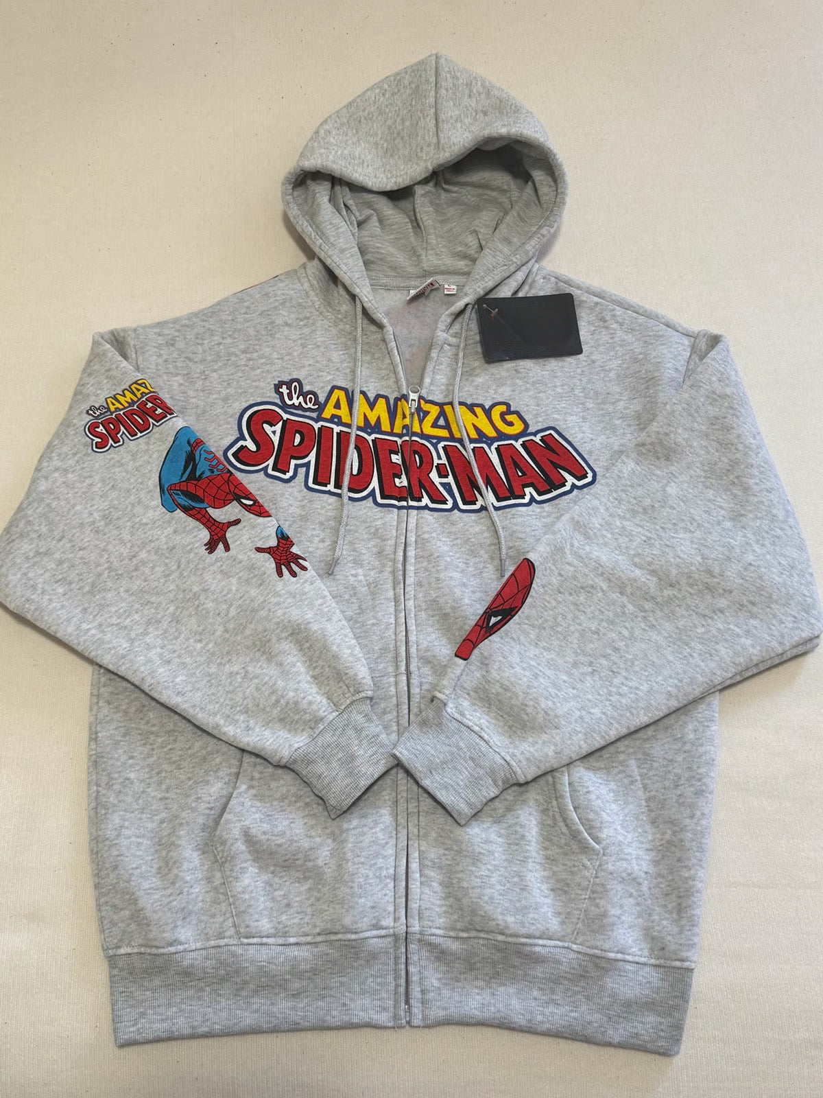 Amazing Spidey Zip-Up Hoodie