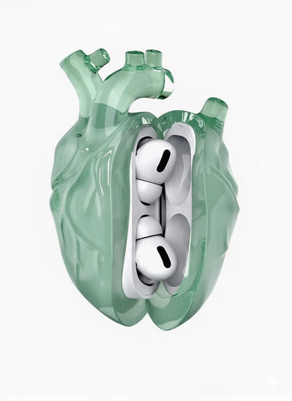 Anatomical Heart AirPods Case