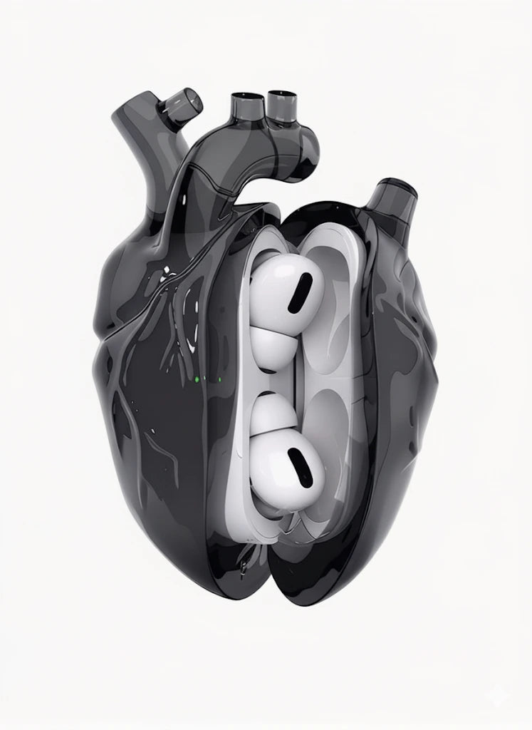 Anatomical Heart AirPods Case