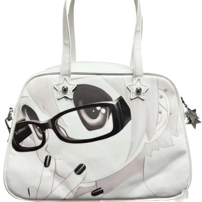 Anime Girl Wearing Glasses Star Charm Bag