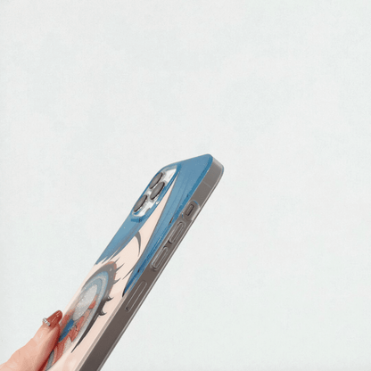 Anime Glitter Eye iPhone Case