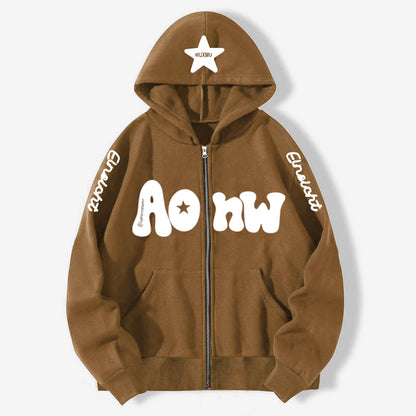 'Aonw' Star Hoodie