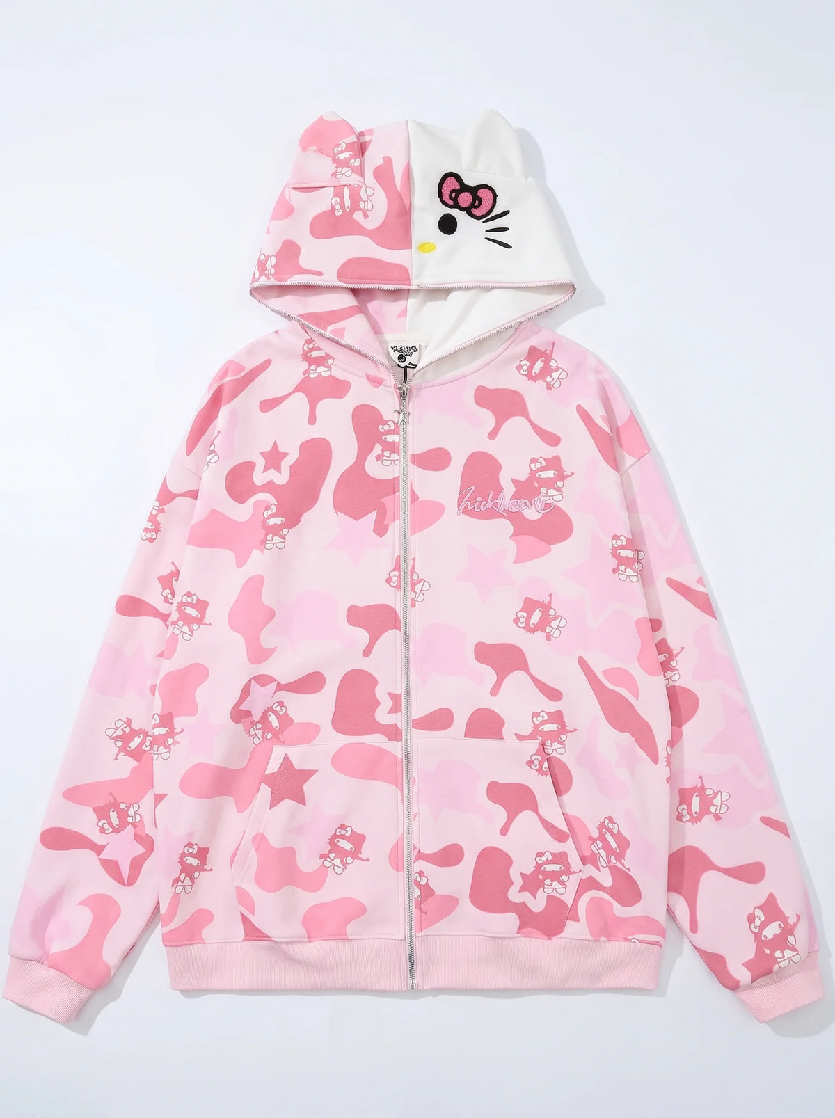 Armed Hello Kitty Camo Hoodie
