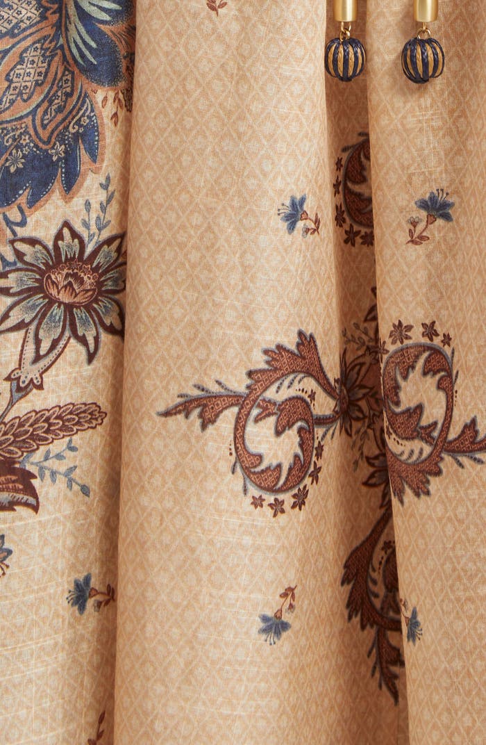 Ascension Paisley Floral Halter Neck Maxi Dress