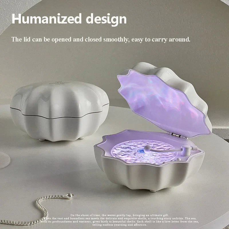 Aurora Lights Sea Shell Speaker