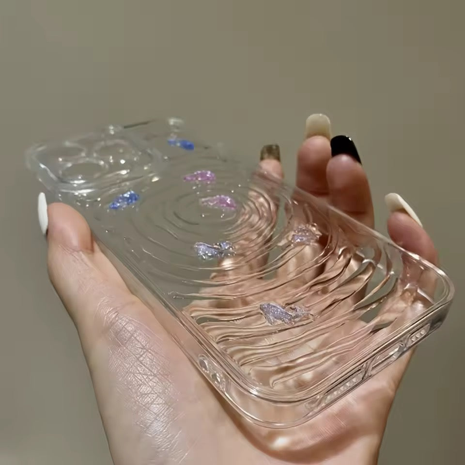 Radial Ripples iPhone Case