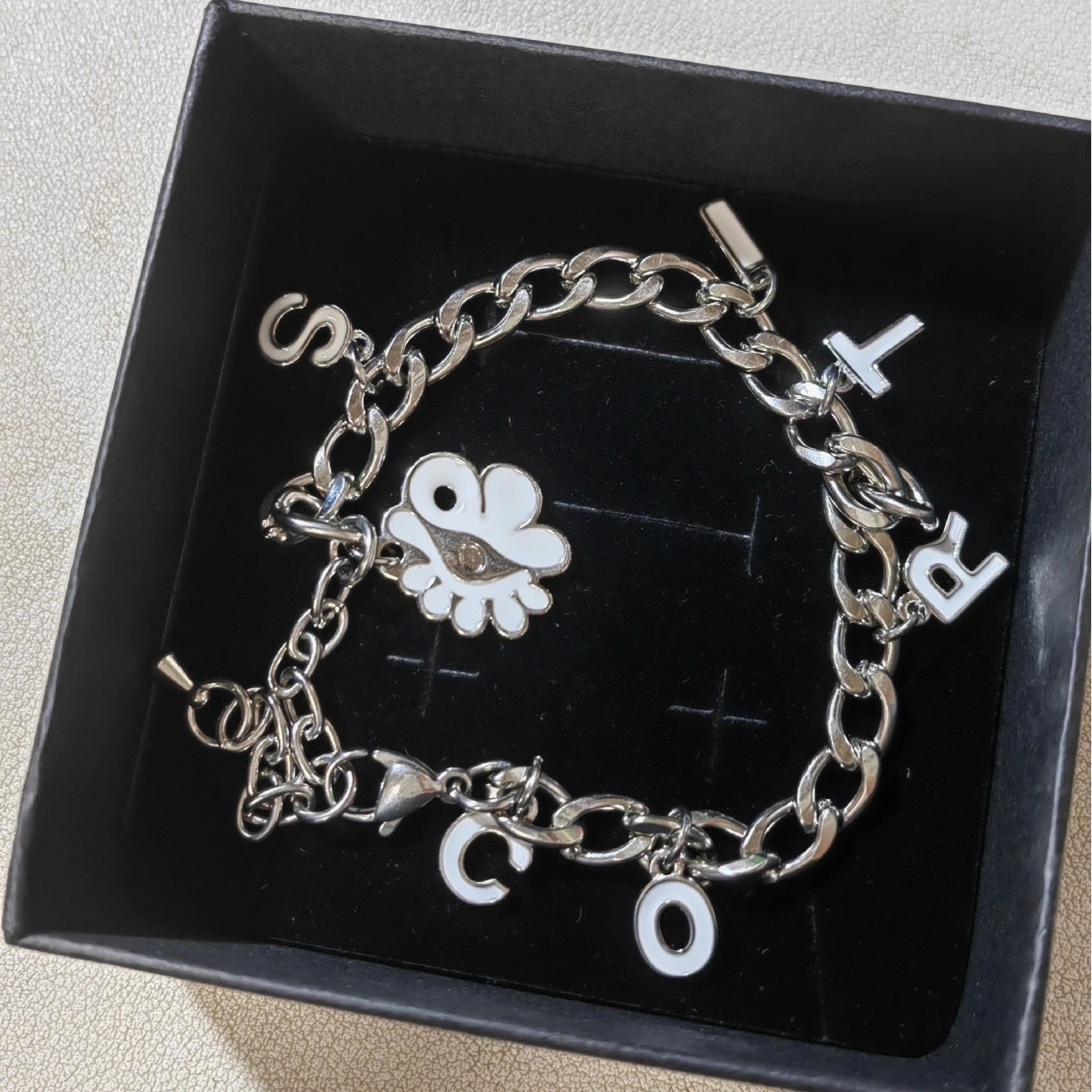 Cortis Daisy Silver Bracelet