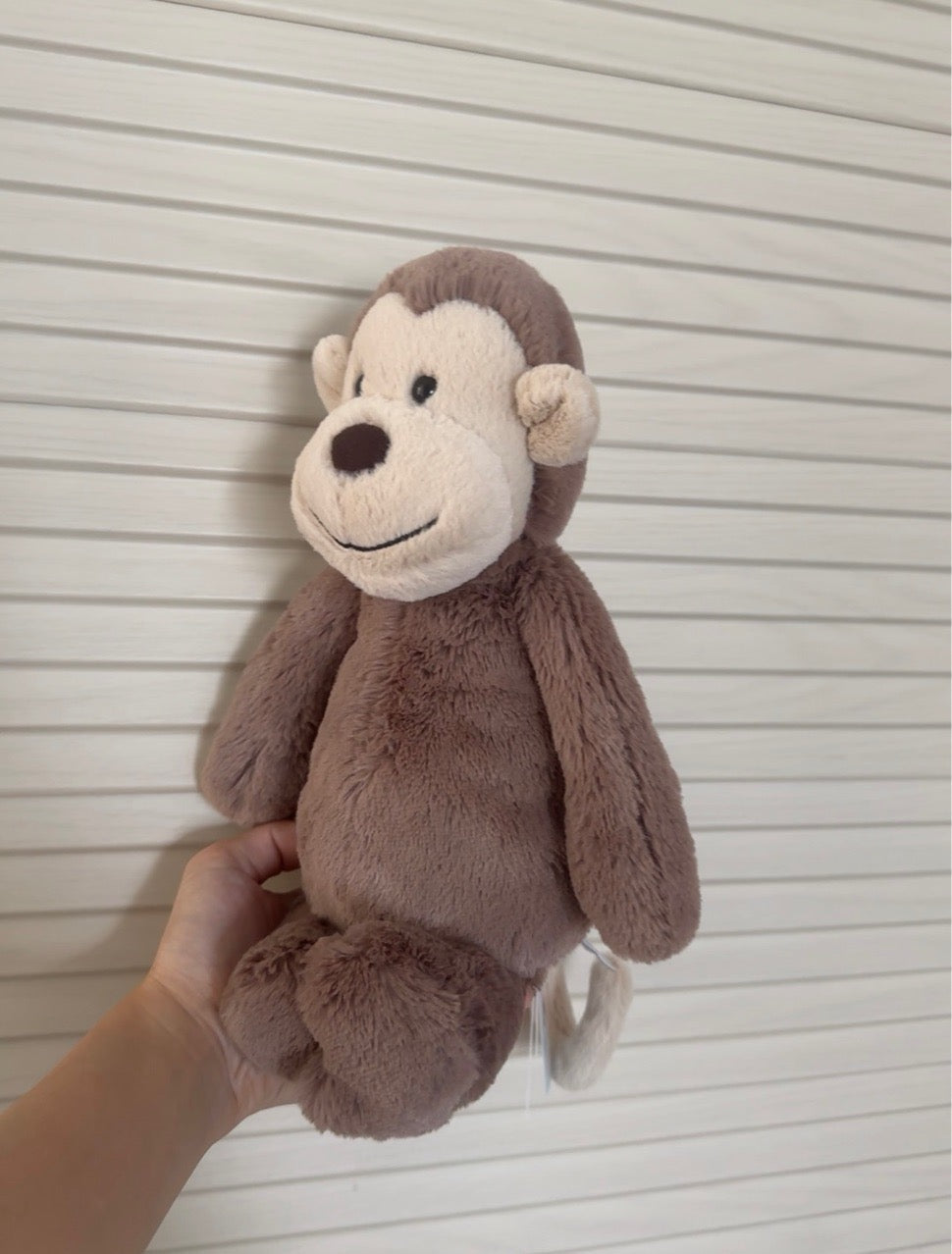 Bashful Monkey Plush