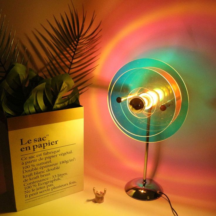 Retro Aura Projector Lamp