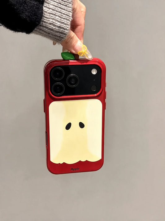 Bitten Apple Seed-eyes iPhone Case
