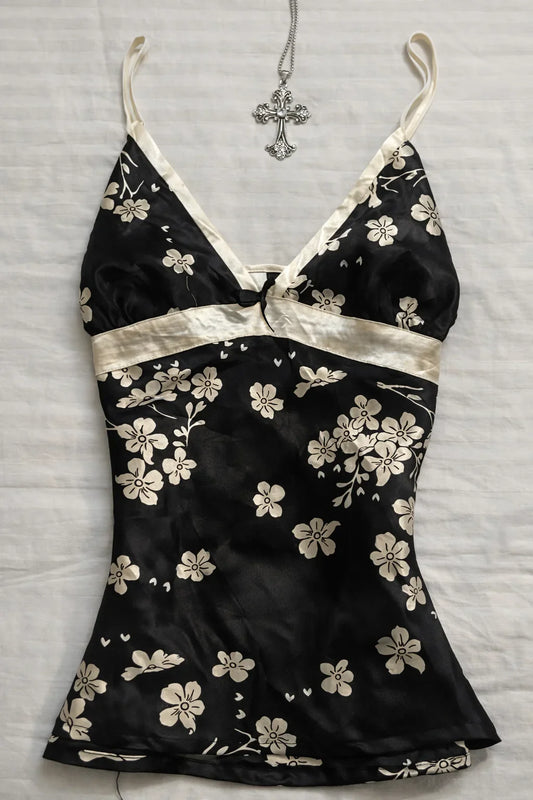 Black Dahlia Petals Camisole