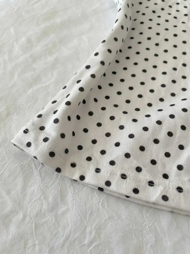 Blaire Polka Dot Halter Top