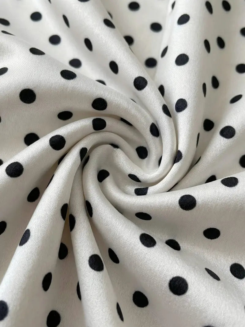 Blaire Polka Dot Halter Top
