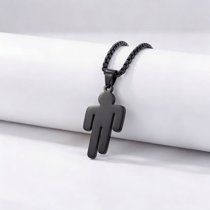 Blohsh Stickman Pendant Necklace