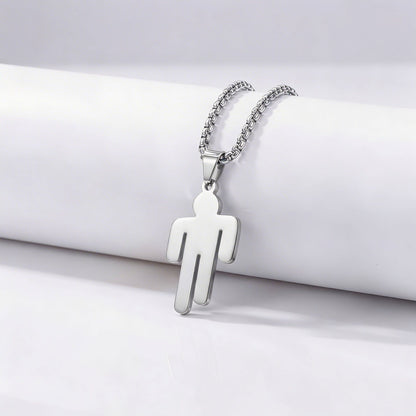 Blohsh Stickman Pendant Necklace