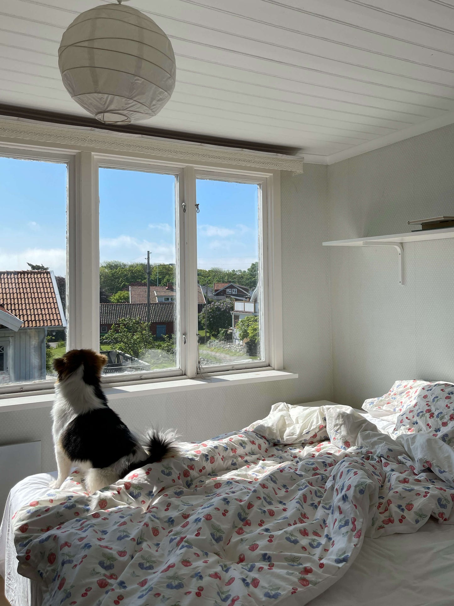 Blueberry Strawberry Duvet Cover Set