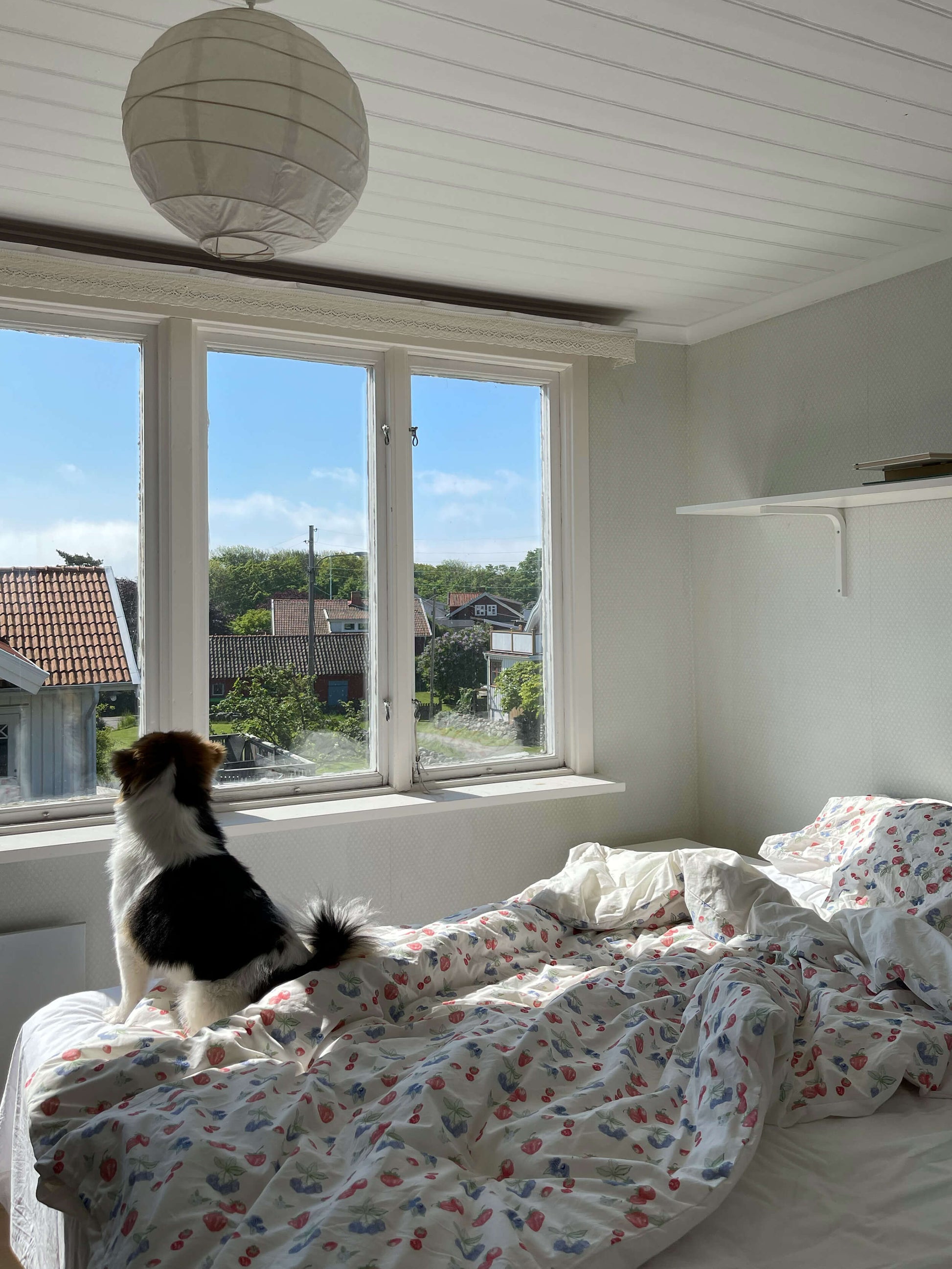 Blueberry Strawberry Duvet Cover Set